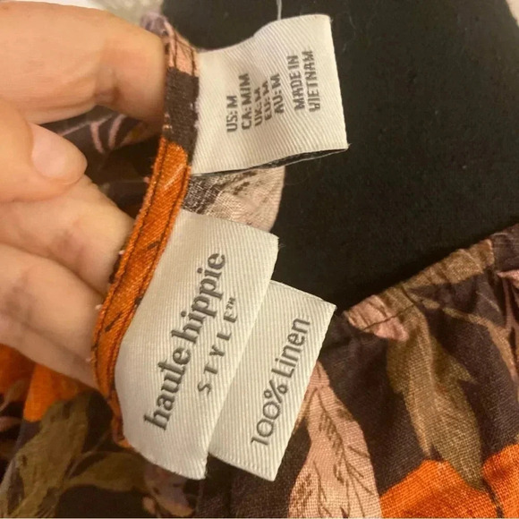 Haute Hippie linen top size medium - Picture 4 of 4